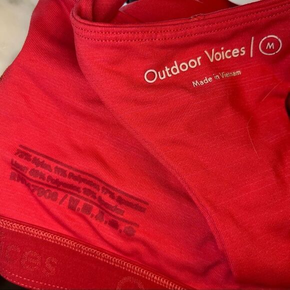Outdoor Voices TechSweat Move Free Crop Top Bra - Picture 8 of 8